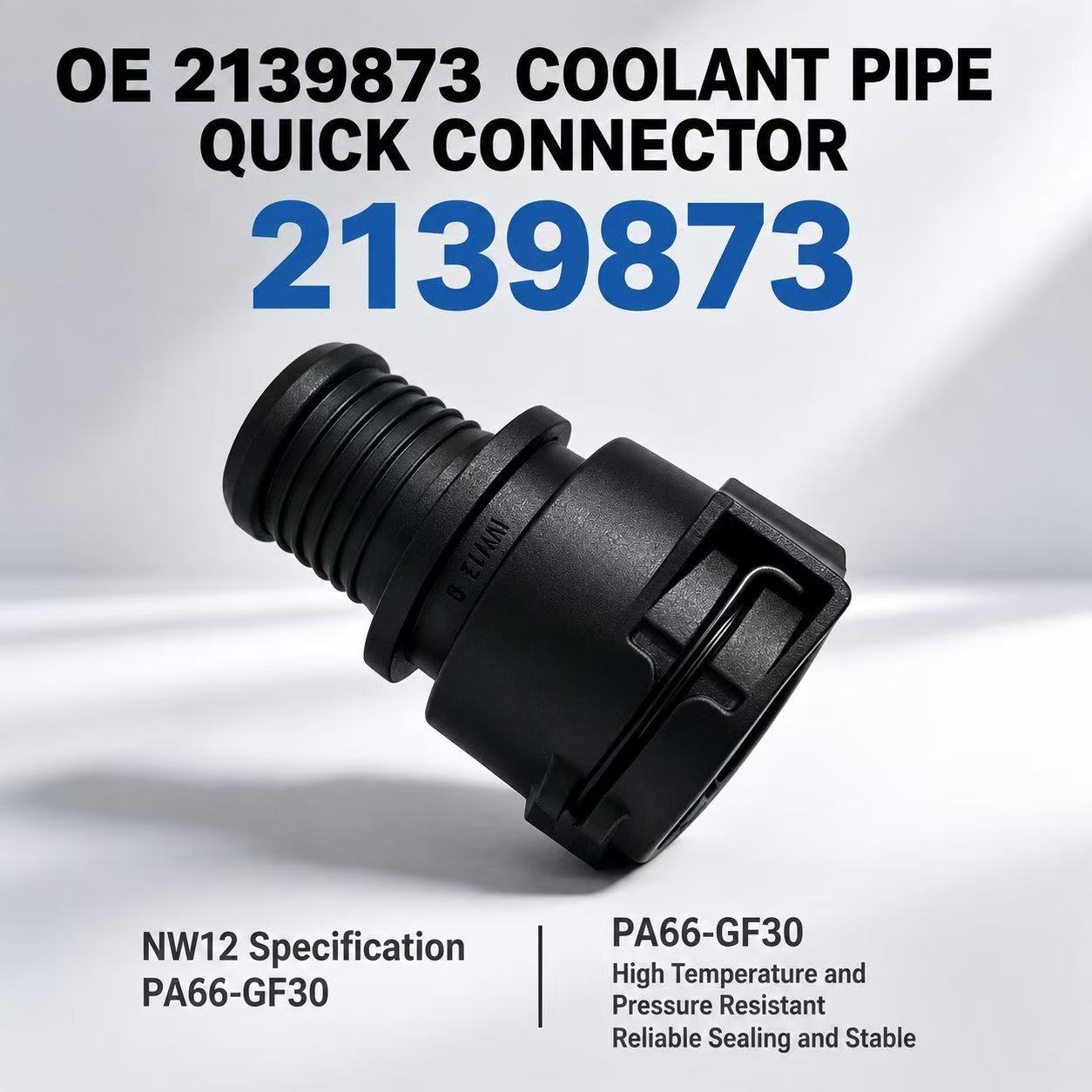 OE2139873 NW12 Coolant Pipe Quick Connector