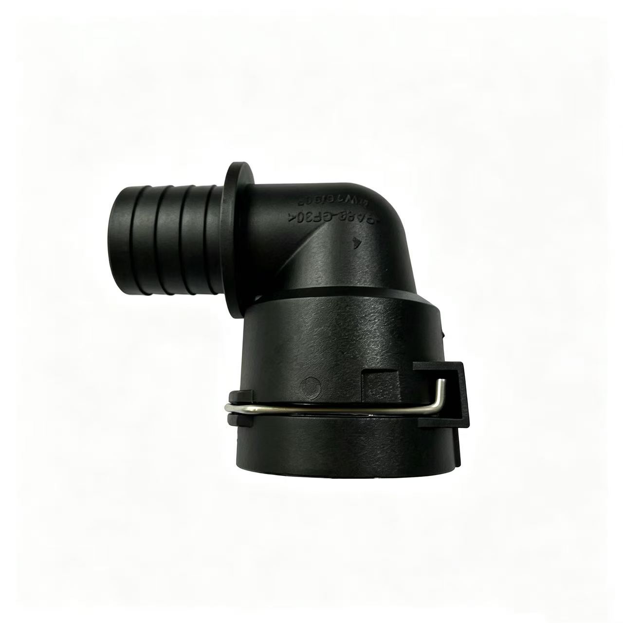 NW16 90 Degree Automotive Water Hose Quick Connector PA66‑GF30 Cooling Pipe Elbow Joint