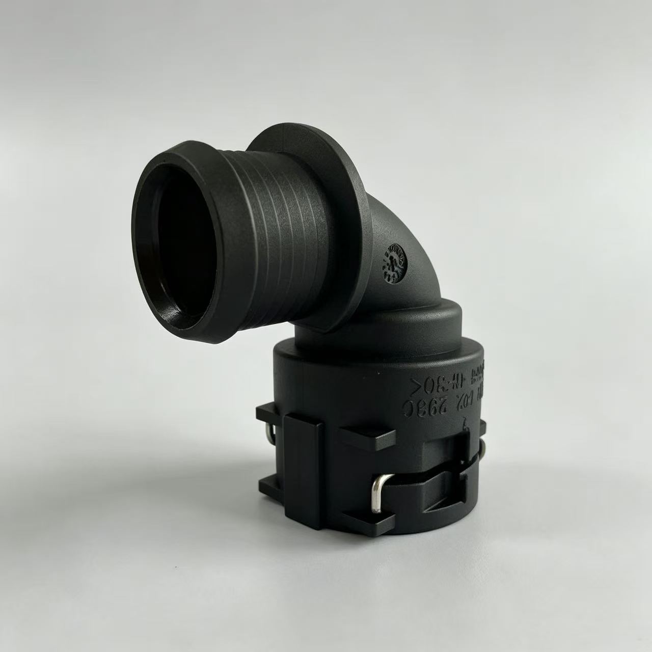 Coolant Hose Elbow Connector OE 8E0122293C PA66‑GF30 High Temperature Resistant