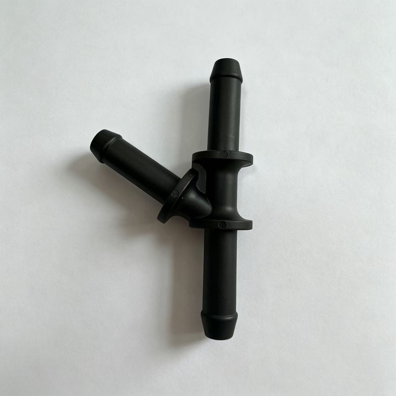 Y‑Shaped Three‑Way Water Pipe Connector OE 1K0 121 087B 8mm Engineering Plastic Auto Cooling Hose Fitting